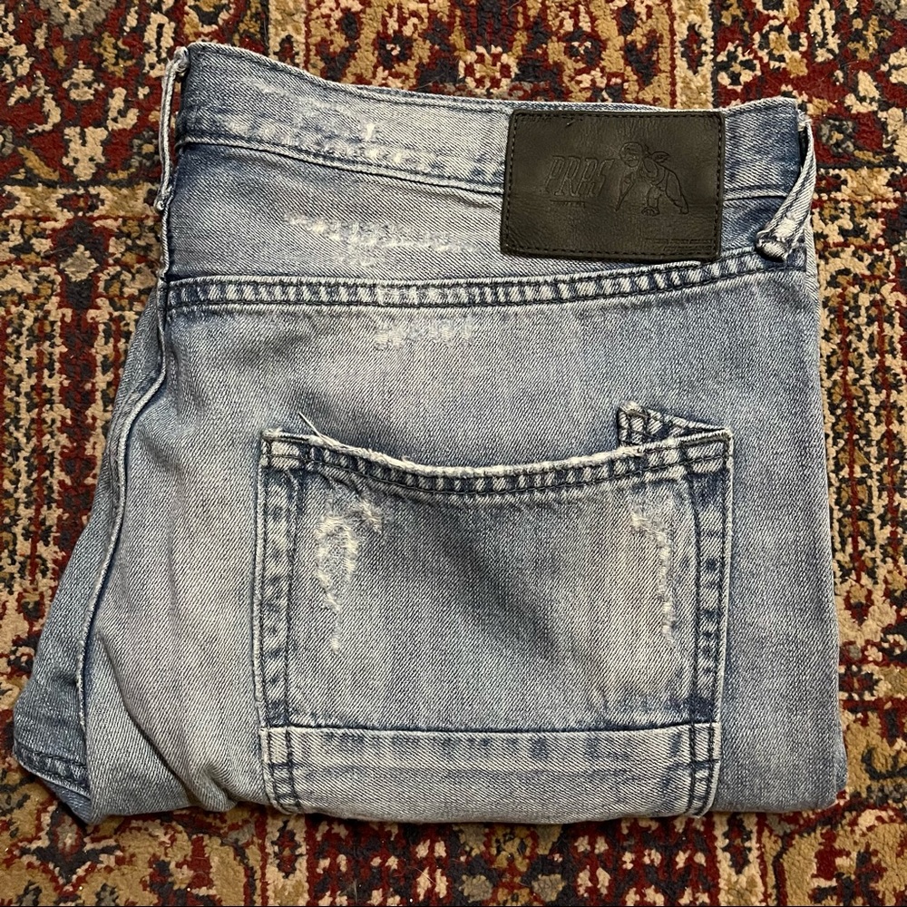 SOLD Authentic PRPS distressed denim jeans made in UAE size 38 - Picture 8 of 8